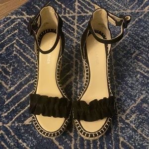 Marc Fisher Ankle Strap Wedges Women’s 6